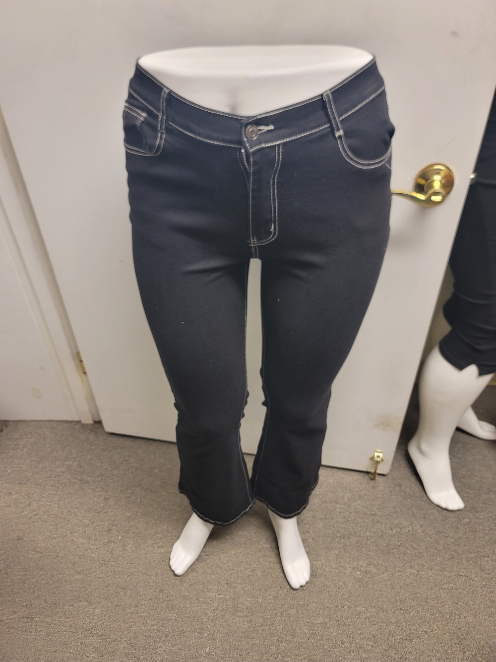 Women’s Black Stretch Bootcut Jeans